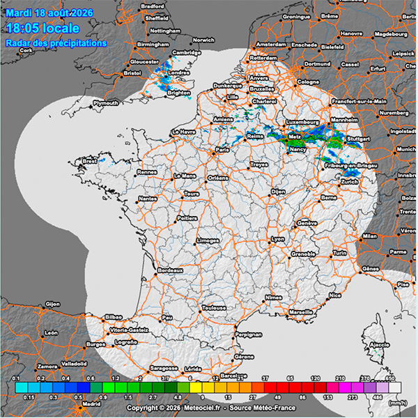 Meteociel Radar